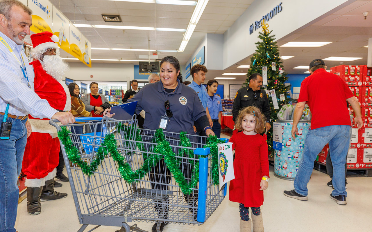Holiday Joy With Shop With A Cop