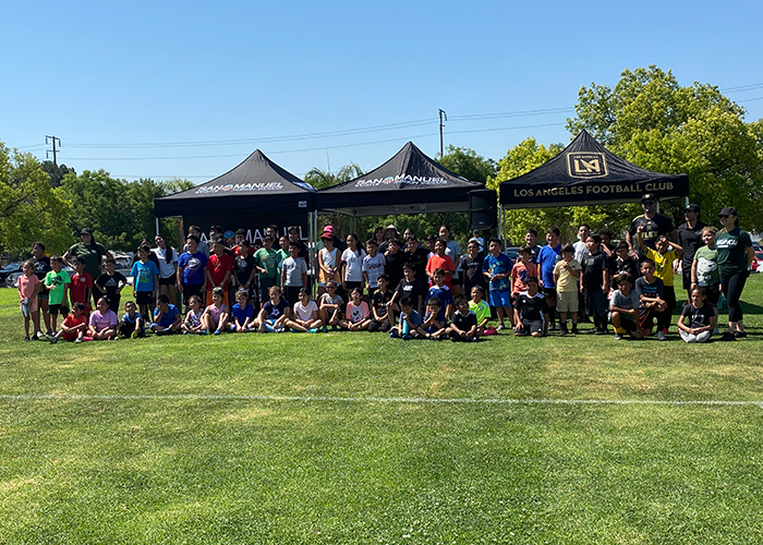 Image for SMBMI Hosts Youth Soccer Clinic With LAFC