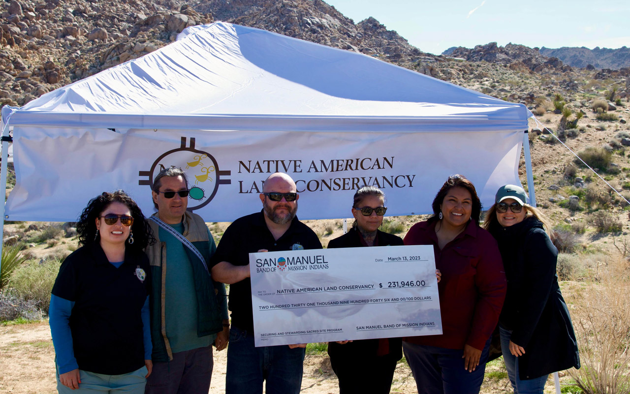 Image for San Manuel Funds Native American Land Conservancy To Protect Sacred Lands