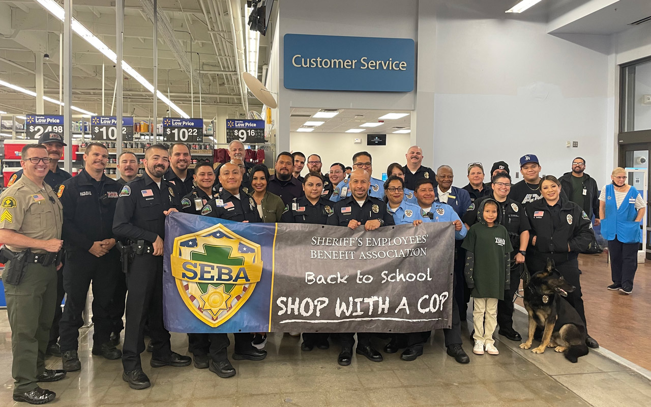 Image for San Manuel Sponsors SEBA’s Shop with A Cop Program